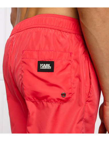 Шорты пляжные мужские KARL LAGERFELD, FUCHSIA
