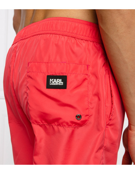 Шорты пляжные мужские KARL LAGERFELD, FUCHSIA