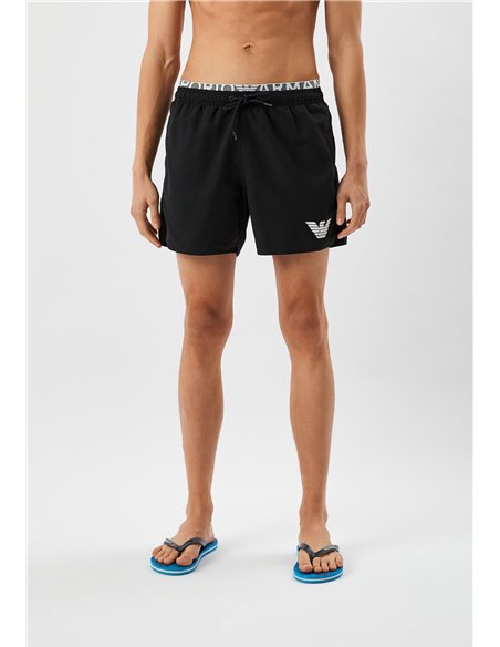 Шорты пляжные мужские EMPORIO ARMANI, Черный, 50