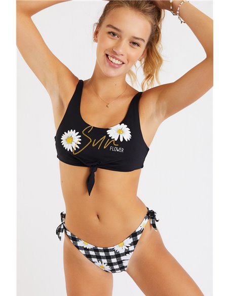 Топ купальный Elle Sundaisy BANANA MOON, Черный