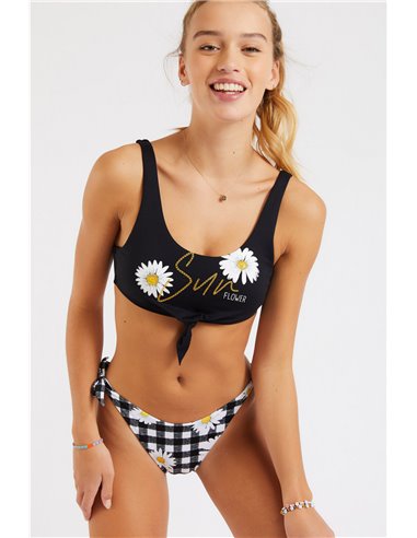 Топ купальный Elle Sundaisy BANANA MOON, Черный