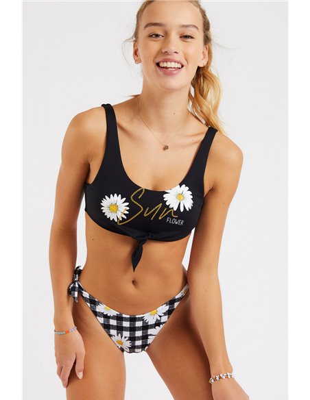 Топ купальный Elle Sundaisy BANANA MOON, Черный