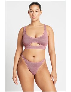 Трусы купальные женские BOUND, Светло-фиолетовый (Blush lurex)
