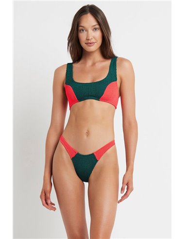 Трусы купальные женские BOUND, Jewel Green/multi