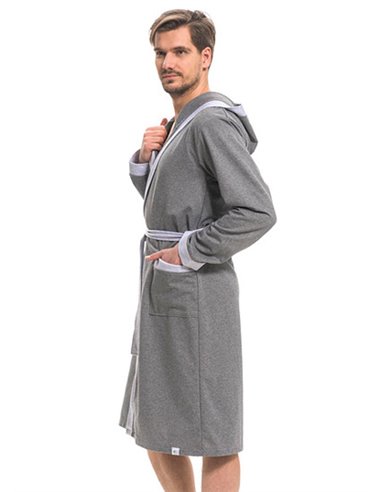 Халат мужской DN NIGHTWEAR, Меланж