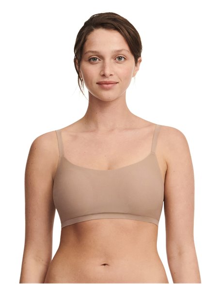 Бюстгальтер-топ женский Soft Stretch CHANTELLE, Латте