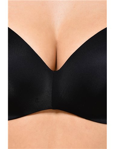 Бюстгальтер с плотной чашкой пуш-ап без косточек DKNY , Черный (B7P)