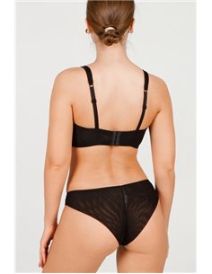 Бюстгальтер Cervo COTTON CLUB, Nero(черный) 2