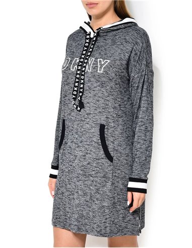 Платье домашнее женское DKNY , Тёмно-серый