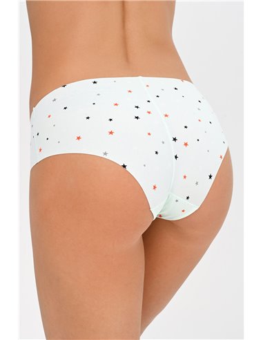 Трусы-шорты женские DKNY , Мятный принт (I698Y)