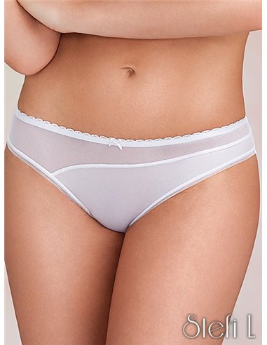 Трусики-слипы женские STEFI L, Белый, 40