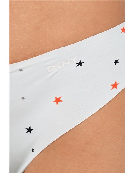 Трусы-стринги женские DKNY , Мятный принт (I698Y)