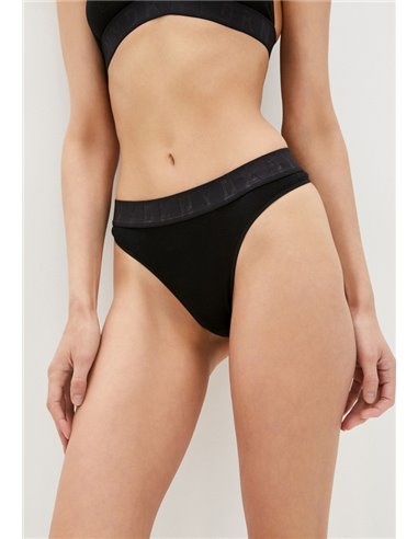 Трусы-стринги женские DKNY , Черный