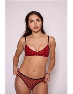 Трусы-слипы DKNY , Красный(клетка) 2
