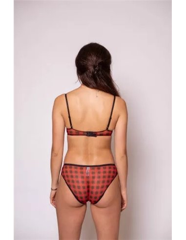 Трусы-слипы DKNY , Красный(клетка)