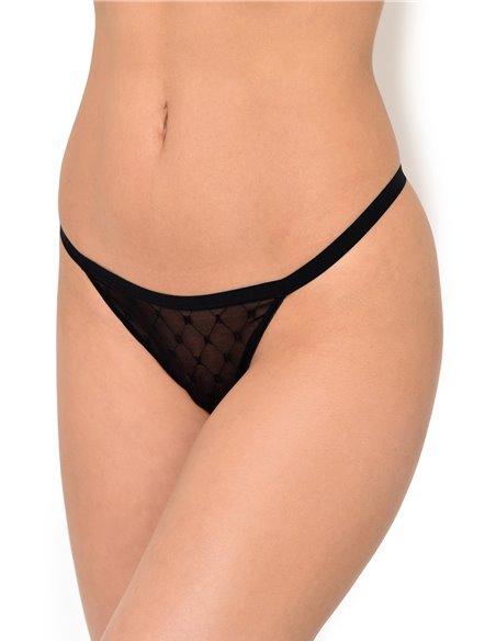 Трусы-стринги женские DKNY , Черный