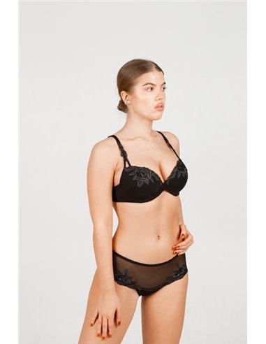 Трусы женские Caribu COTTON CLUB, Nero(черный)