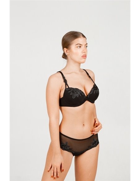 Трусы женские Caribu COTTON CLUB, Nero(черный)