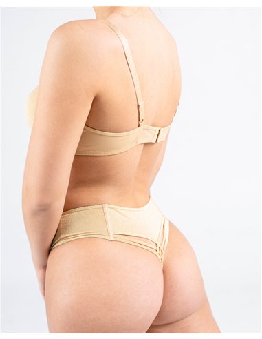 Трусы-стринги женские MARLIES DEKKERS, Sand&Golden