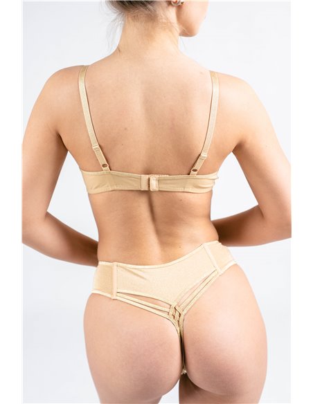 Трусы-стринги женские MARLIES DEKKERS, Sand&Golden