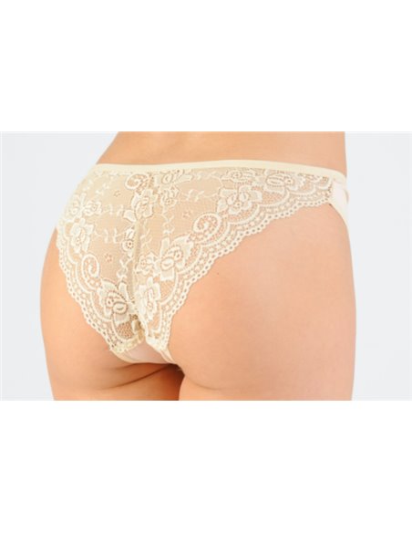 Трусы-бразилиано женские DENTELLE, Сливочный