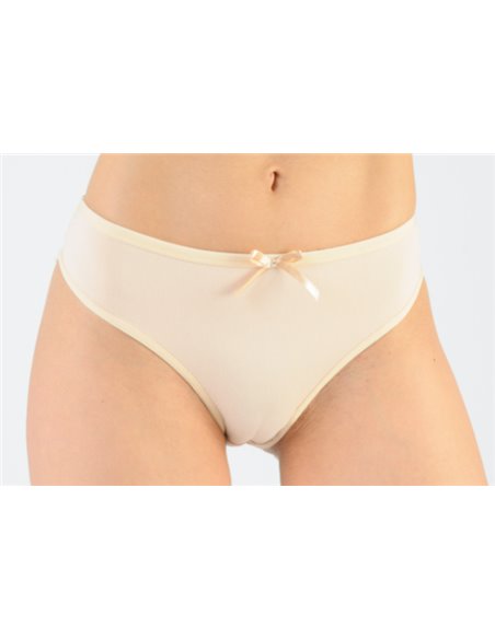 Трусы-бразилиано женские DENTELLE, Сливочный