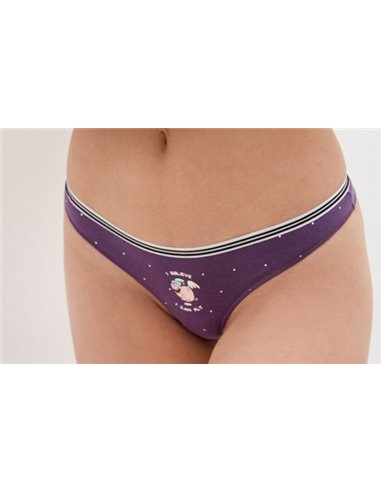Трусы-стринги женские INDEFINI, LDB9540