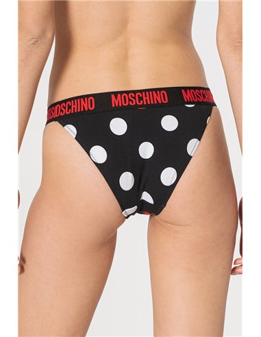 Трусы-стринги женские MOSCHINO, Черный