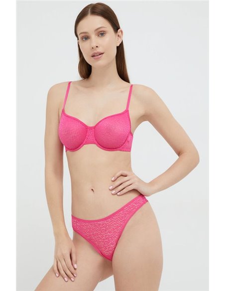 Трусы-стринги женские DKNY , Розовый (I597K)