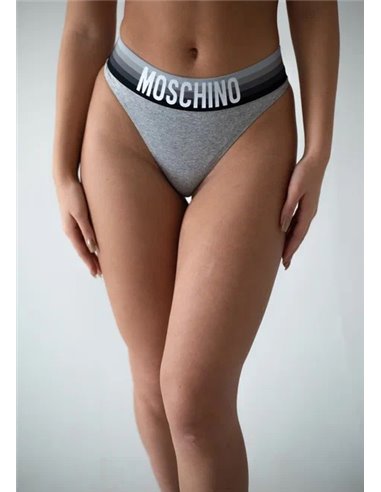 Трусы-стринги женские MOSCHINO, Серый