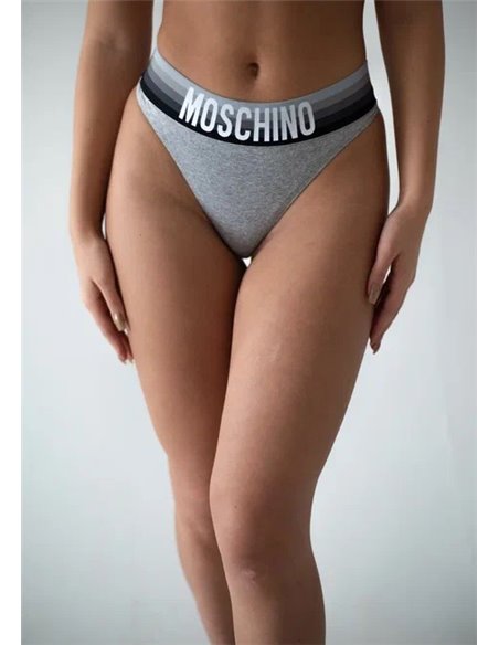 Трусы-стринги женские MOSCHINO, Серый