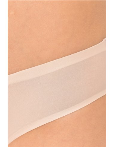 Трусы-слипы бесшовные женские Soft Stretch CHANTELLE, Бежевый