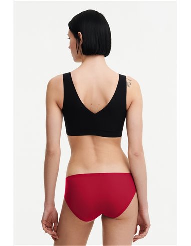 Трусы-слипы бесшовные женские Soft Stretch CHANTELLE, Красный