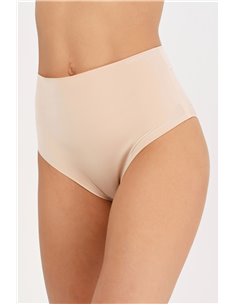 Трусы-слипы бесшовные корректирующие женские Pure Light CHANTELLE, Бежевый 2