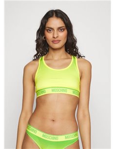 Трусы-стринги женские MOSCHINO, Желтый/зеленый