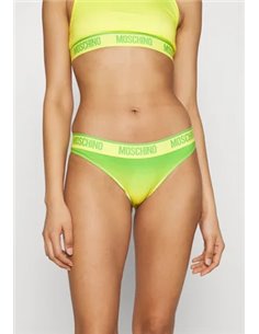 Трусы-стринги женские MOSCHINO, Желтый/зеленый 2