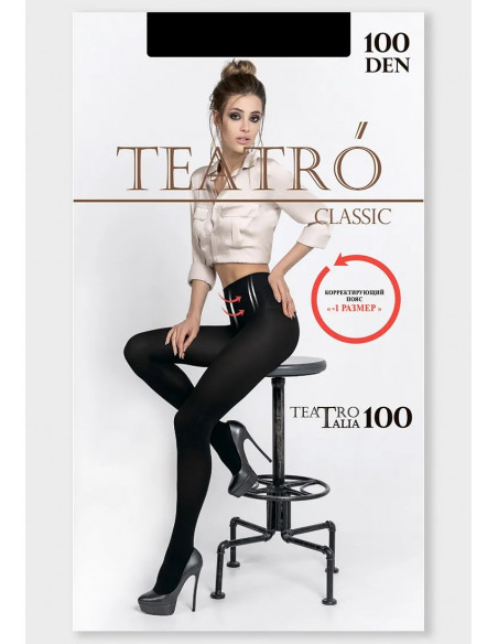 Колготки женские 100DEN Teatro Talia TEATRO, Nero(черный)