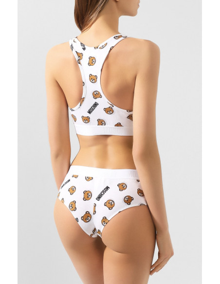 Бюстгальтер-топ MOSCHINO, Белый