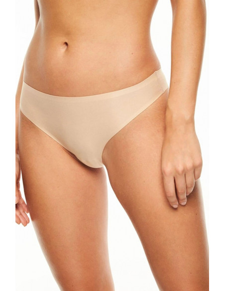 Трусы-стринги бесшовные женские Soft Stretch CHANTELLE, Телесный (0WU)