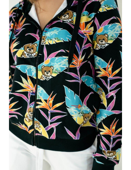 Кофта с длинным рукавом женская MOSCHINO, Черный