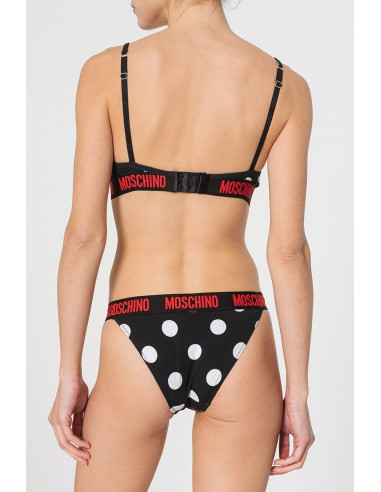 Бюстгальтер с треугольными чашками MOSCHINO,...