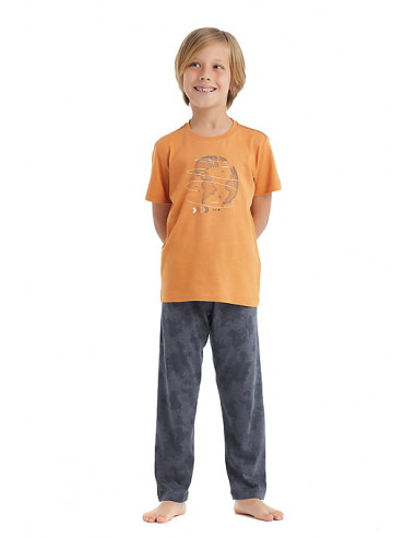 Пижама детская для мальчиков (кофта с длинным...