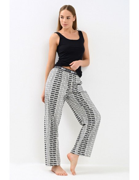 Брюки женские DKNY, Белый с принтом