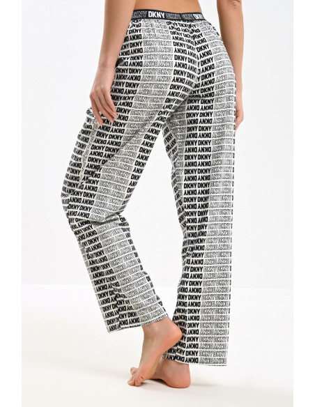 Брюки женские DKNY, Белый с принтом