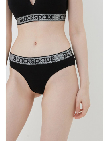Трусы женские бразилиано BLACKSPADE, Черный