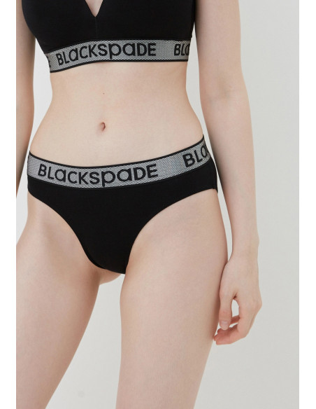 Трусы женские бразилиано BLACKSPADE, Черный