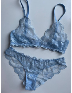 Трусы-слипы женские DELANIKKA, Silver blue