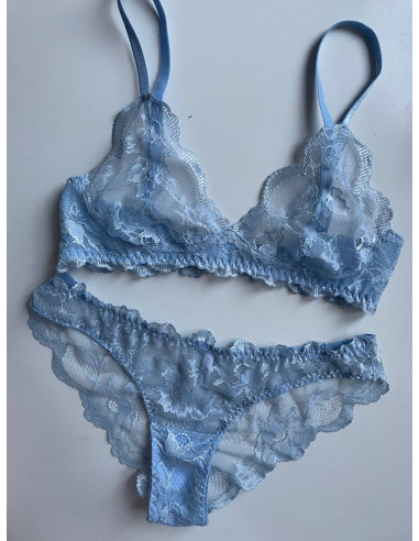 Трусы-слипы женские DELANIKKA, Silver blue