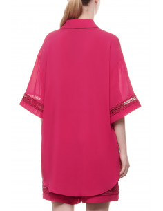 Рубашка женская EMPORIO ARMANI, Красный 2
