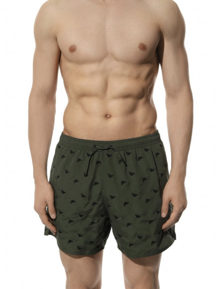 Боксеры пляжные мужские EMPORIO ARMANI, Зелёный